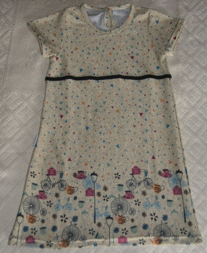 Vestido Lanilla Pappolino Talle 6- Niña 5-7 Años