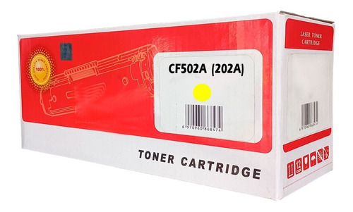 Toner Compatible Cf502a 202a Yellow Laser Jet Pro M281fdw