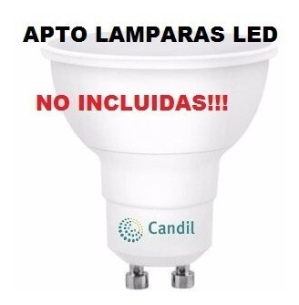 Imagen 5 de 9 de Aplique Pared Interior 1 Luz Promo Platil Con Interruptor Candil Apto Led Gu10 Velador Pared Cabecera De Cama