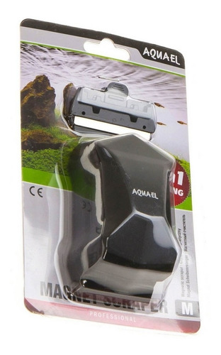 Aquael Limpador Magnético 2x1 Com Raspador 3-8mm Tamanho M
