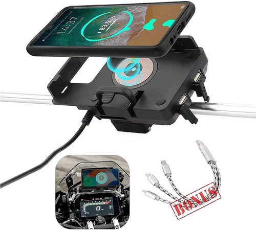 Imagen 1 de 10 de Porta Celular En Lugar Del Gps Bmw Motos 1200gs 1250gs