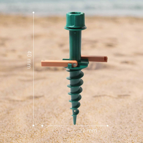 Sombrilla De Playa Con Ancla De Arena, Soporte De Ancla,