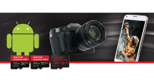 Imagen 6 de 6 de Tarjeta de memoria SanDisk SDSQXCG-064G-GN6MA Extreme Pro con adaptador SD 64GB