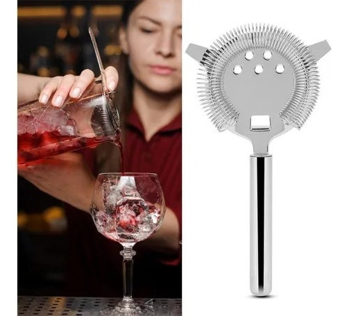 Colador De Cocktail Colador Gusanillo Strainer De Cocteles