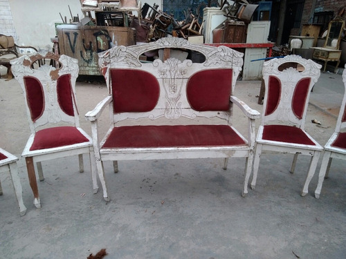 Imagen 1 de 9 de Juego De Muebles Antiguos