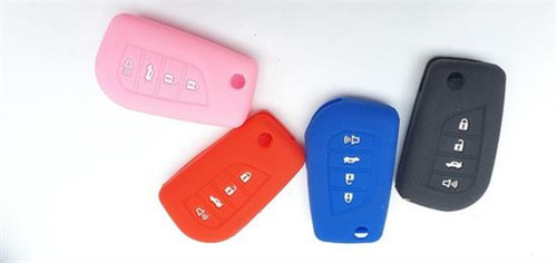 Capa Silicone 4 Botões Espada Toyota Rav-4 Rav4 2020