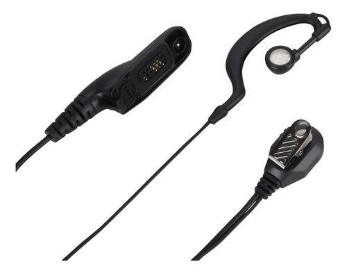 Auriculares Walkie Talkie, Color Negro, Para Motorola