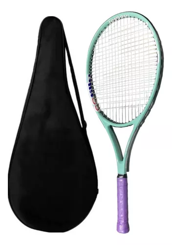 Raqueta Tenis Adulto Aluminio Nivel Inicial Teloon® Funda Gris