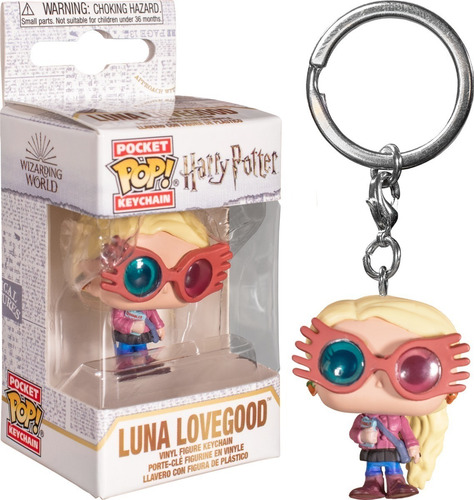 Funko Pop - Harry Potter Luna Hermione Keychain Ron Llavero