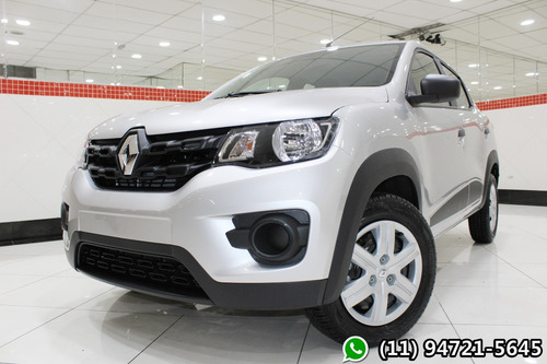Renault Kwid 1.0 Zen 2020 Prata Financiamento Próprio 0608