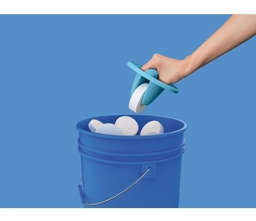 Clorador Flotable Para Alberca Con Guante Protector
