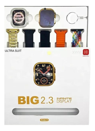 Smartwatch 18 Ultra Suit Big 2.3 Infinite 49mm Alu