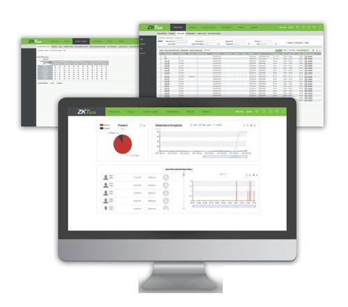 Zkteco Biotime8.0 - Licencia De Software 10 Dispositivos