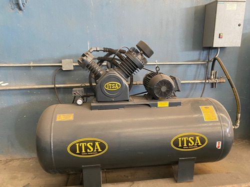 Compresor Itsa 5hp 120l Trifasico Modelo 72212 Seminuevo