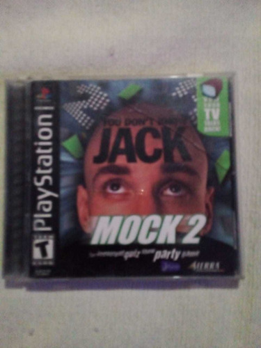 Juego You Dont Know Jack Mock 2 Playstation Ps1