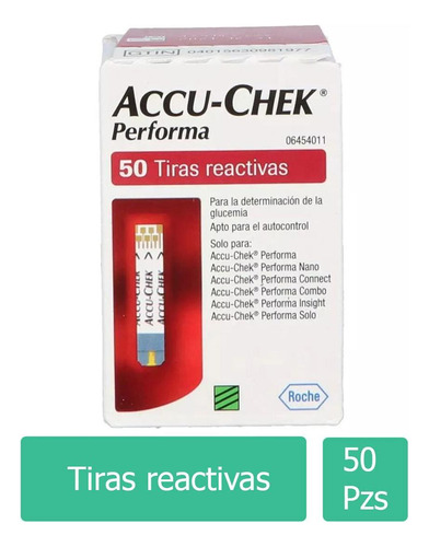 Accu Chek Performa Caja Con 50 Tiras Reactivas