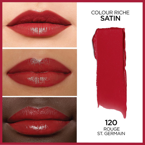 Batom Loréal Paris Colour Riche Satin Worth It Medium