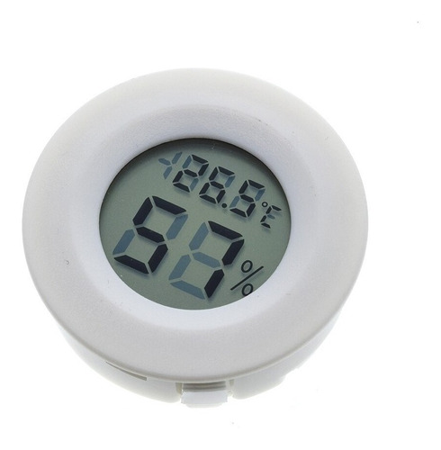 Mini Termohigrometro Redondo Humedad Temperatura Termometro