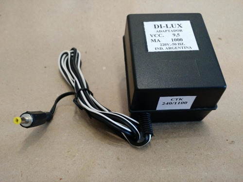 Imagen 1 de 8 de Fuente Teclados Casio 9v Positivo Al Centro 1,5a