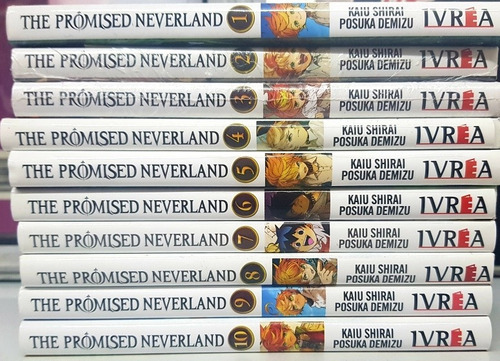 The Promised Nerverland - Tomo 1 Al 10 - Manga - Ivrea