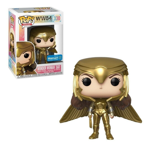 Funko Pop! Wonder Woman 1984 Golden Armor #330 Walmart