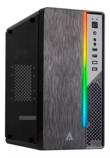 Gabinete Acteck Ultron Rgb - Fuente 500w Usb 3.0 M-atx M-itx Color Negro