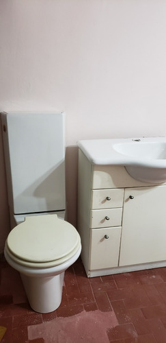 Juego Inodoro Bidet Vanitori Y Bacha Avignon Ferrum S/grif.