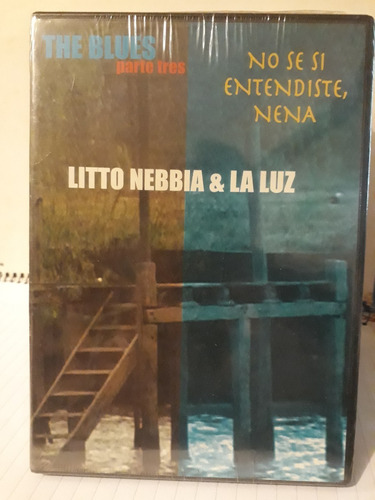 Litto Nebbia & La Luz*dvd*the Blues Parte 3*nuevo Cerrado