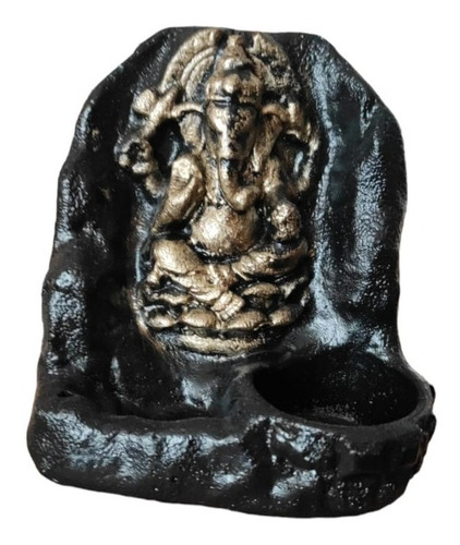 Imagen 1 de 2 de Fuente Cascada De Humo + 100 Sahumerios Cono - Ganesha Med