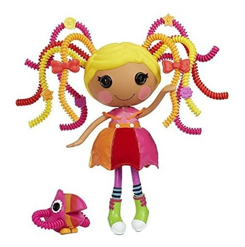 Lalaloopsy Silly Hair Muñeca- April Sunsplash & Pet Toucan,