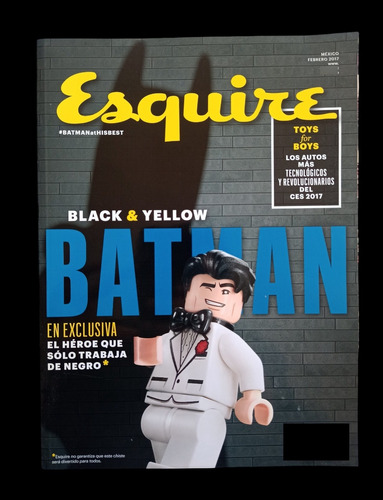 Revista Esquire Batman Lego Edición Especial 2017 No. 99