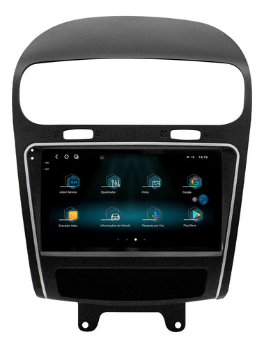 Multimidia Aikon Fóton G3 Freemont 12/17 8+256gb Octa 2k 9p