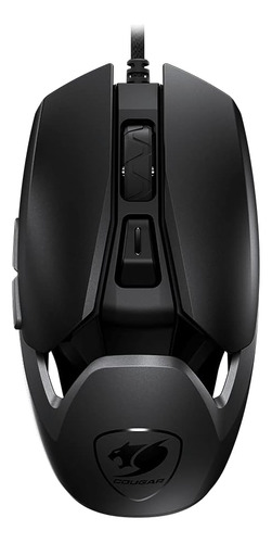 Mouse Cougar, Negro/16,000 Dpi/con Cable