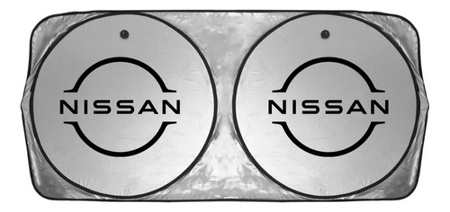 Parasol Cubresol Para Nissan March 2016-2023 Con Logo T1