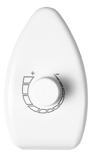 Controle Rotativo Branco De Sobrepor Bivolt Para Ventilador De Teto Pt-385