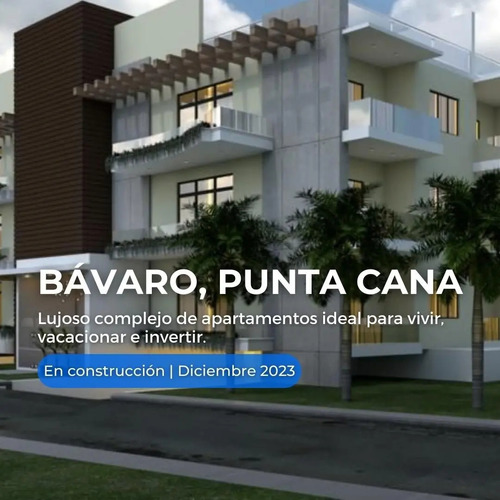 Apartamentos En Construcción, Bávaro Punta Cana 