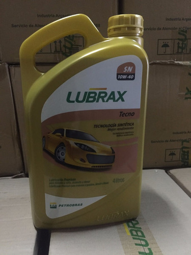 Aceite Lubricante Lubrax Tecno 10w/40 X 4 Lts - Gastab