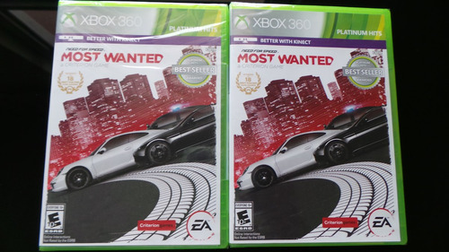 Need For Speed Most Wanted Xbox 360 Nuevo Sellado