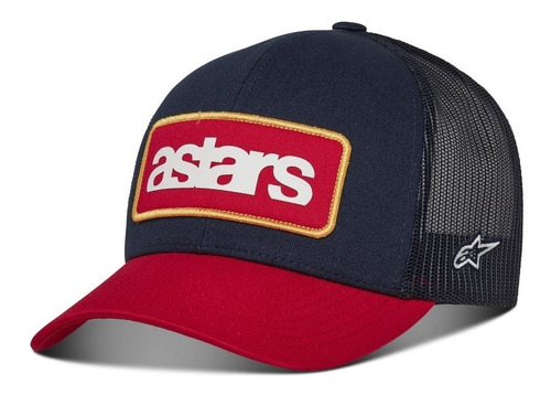 Gorra Alpinestars Manifest Trucker Azl Marino/roj Unitalla