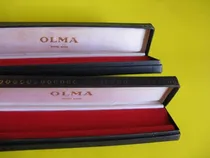 Comprar Intihuatana: 2 Estuches Antiguos De Reloj Olma Negro  Cr08