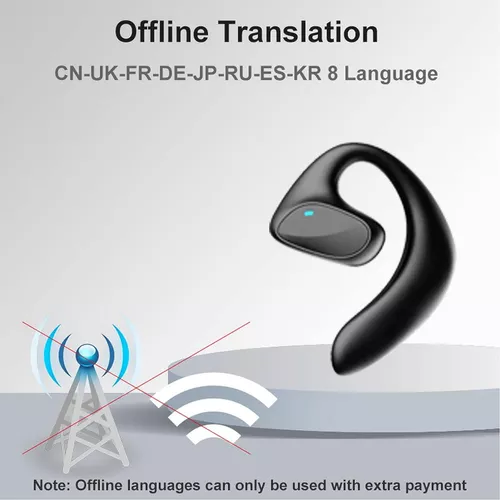 Auriculares Traductores M8, Traductor De 144 Idiomas