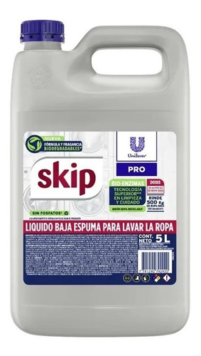 Jabón Líquido Skip  5 lt - Full