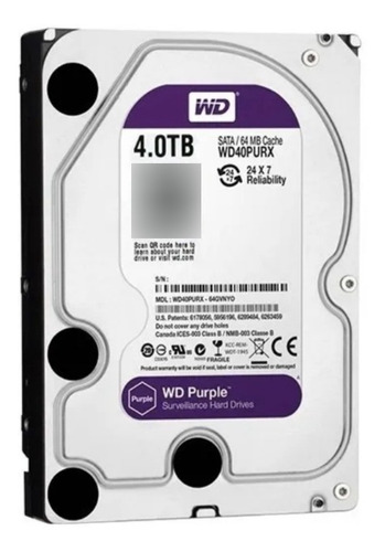 Disco Duro Western Digital Purple 10 Tb