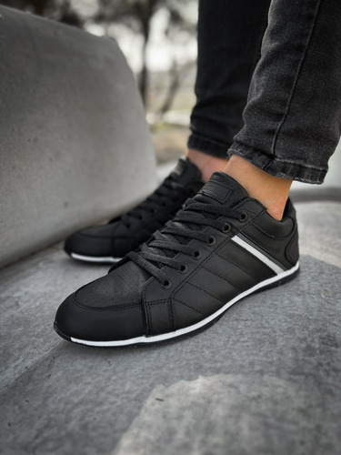 Zapatillas De Cuero Hombre Urbanas Casual Libertarios