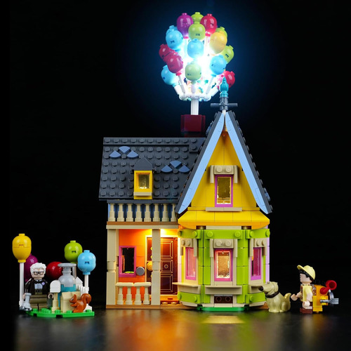 Kit De Luz Led Rorliny Para Lego-43217 Up House, Conjunto De