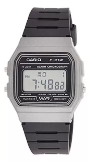Casio F-91wm-1b Alarma Cronógrafo Reloj Clásico Retro F-91 G