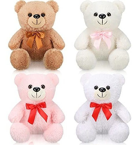 Peluche De Animales - 4 Piezas De Mini Oso De Peluche Para E