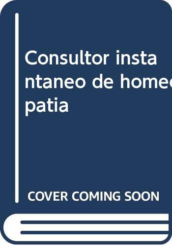 Libro Consultor Instantaneo De Homeopatia De Veronique Bauma