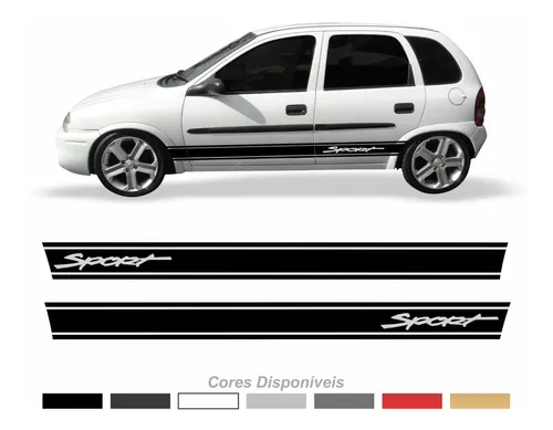 Faixa Lateral Corsa Classic Spirit Chevrolet Adesivo Par Cs0402