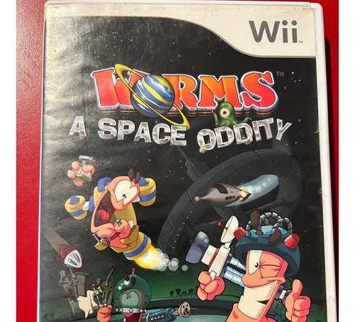 Worms A Space Oddity Nintendo Wii Oldskull Games (Usado)